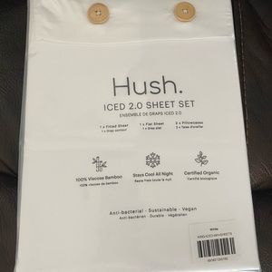 Hush Iced 2.0 King Bed Sheets - Brand new. Never used